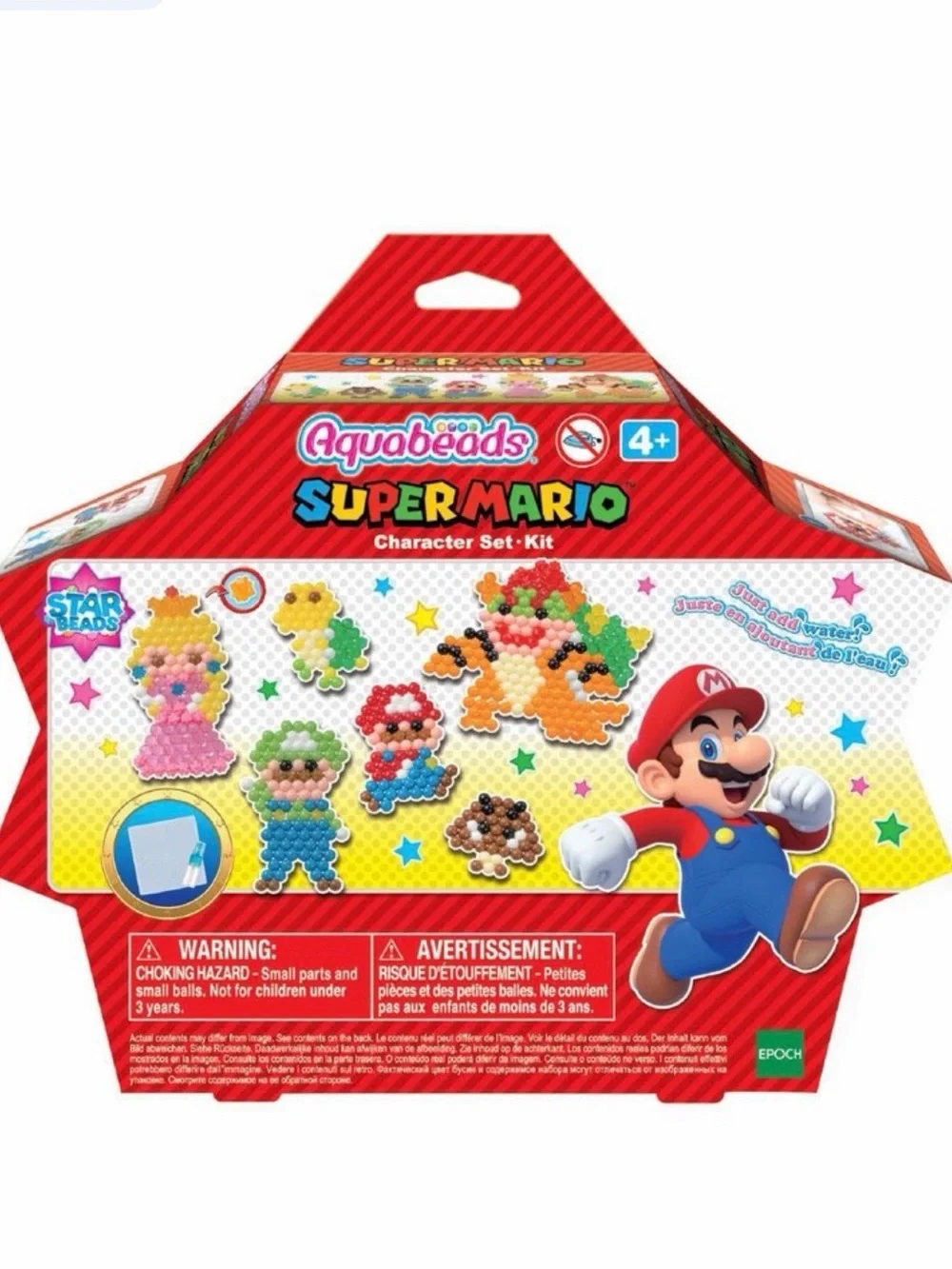 Super Mario Character Kit - Aquabeads NWT